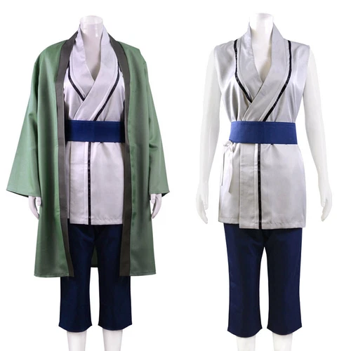 Anime Naruto Shippuden Hokage Tsunade Cosplay Costume Full Set Halloween Outfits - Picture 4 of 13