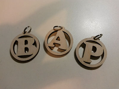 Custom Personalised Car Name Logo Symbol  Keychain Keyrings  Wooden Gift