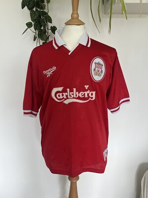 Liverpool 1996-98 Reebok Home Football Shirt Size 42/44 | eBay UK