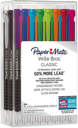 Mechanical Pencils 0.7Mm, Write Bros. Classic Number 2 Pencil Set, Office Suppli - Picture 6 of 12