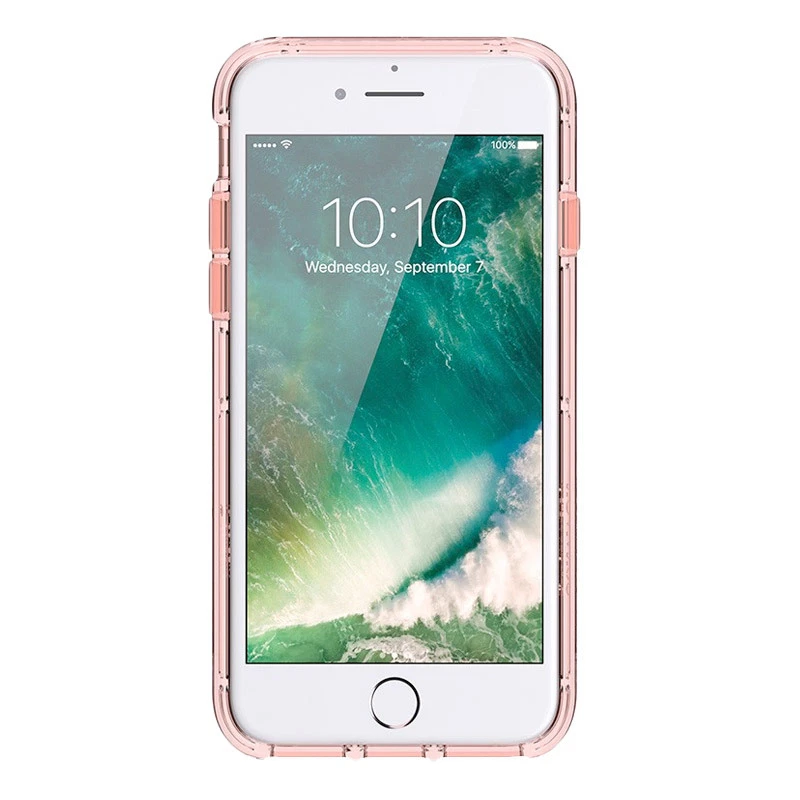 Funda protectora transparente Griffin iPhone 8 7 y 6S 6 Survivor - oro rosa/transparente Foto 3 de 3