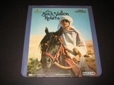 The Black Stallion Returns CED. RCA VideoDiscs. Teri Garr.
