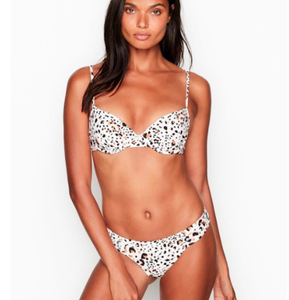 leopard bikini victoria's secret