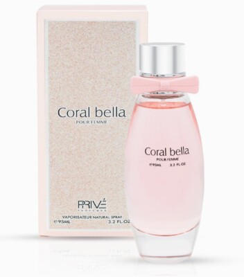 Emper Prive Coral Bella Pour Femme Eau De Parfum Rich Fragrance For Women 95 ML