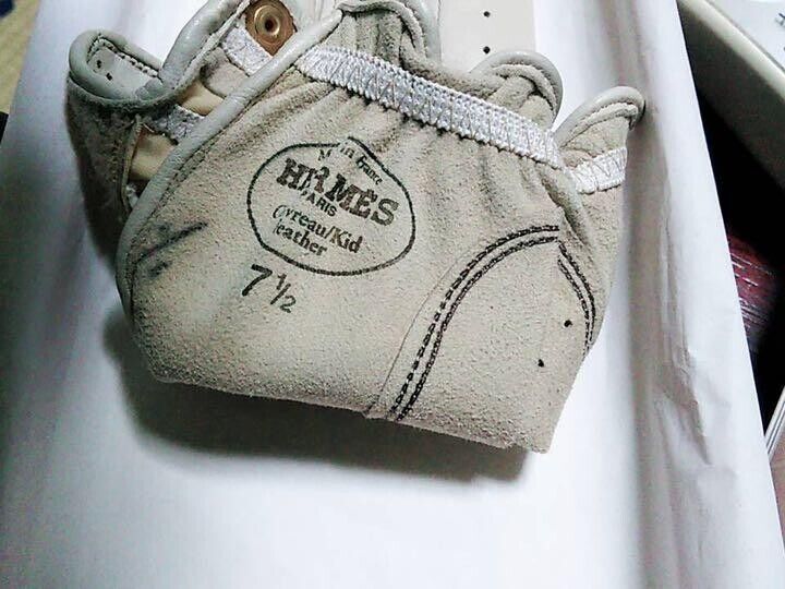 Unused Authentic Hermes Vintage Golf Glove Right Size 7 1/2 Deadstock