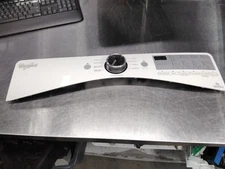 USED CONTROL BOARD AND PANEL FOR WHIRLPOOL DRYER PT# W10783681 E FREE SHIPPING