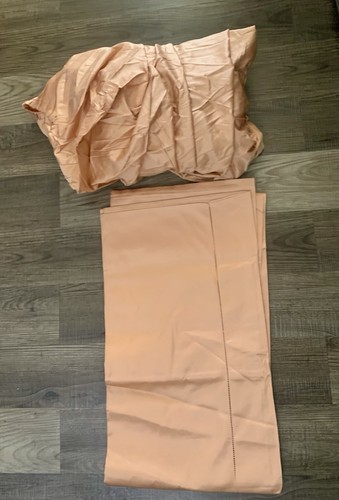 Sferra Giotto Queen Bettwäsche Set Ägyptische Baumwolle Satin Flach & Spannbetttuch (2) Honig? - Bild 12 von 12