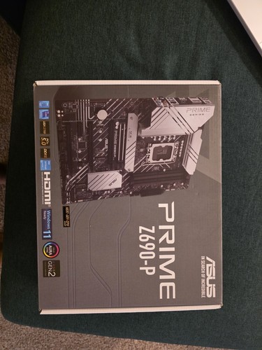 Carte mère Asus Prime Z690-P DDR5 + combo Intel Core i7 12700k