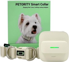 GPS Tracker for Dogs - Wireless Pet Smart Collar with Health Monitor, Waterproof