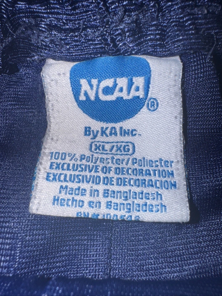 Pantalones Cortos NCAA Michigan Wolverines De Colección Para Hombres XL Azul Bordado Logo Cordón Foto 4 de 4