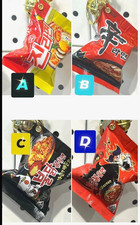 Buldak Ramen Keychain Cute Korean Spicy Noodle Keyring Mini K-Food Bag Charm