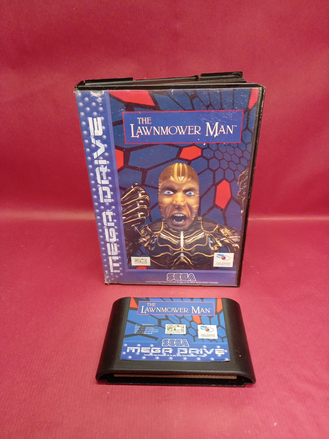 The Lawnmower Man Sega Mega Drive Game