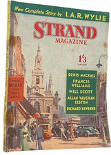The Strand Magazine January 1941 war time , Hitler , wellington Bomber air raids