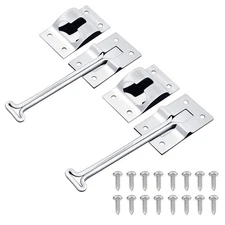 4" or 6" T-Style Entry Door Holder Door Latch Hardware Trailer Door Latch,