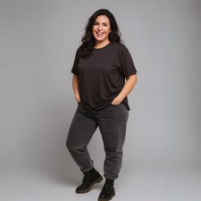 Premium Soft Stretchy Long Length T-shirt
