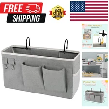 Lightweight Bedside Hanging Storage Bag - Perfect Organizer for Essentials