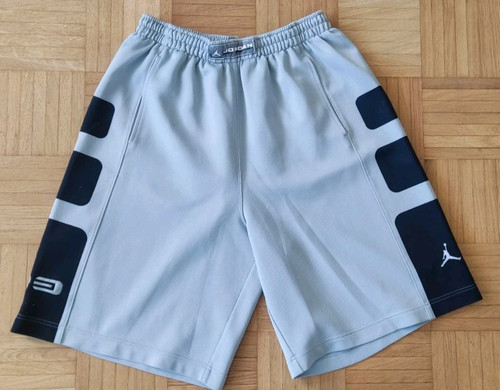 Air Jordan Gr. XL Sports Shorts Basketball Grau LeBron Curry NBA