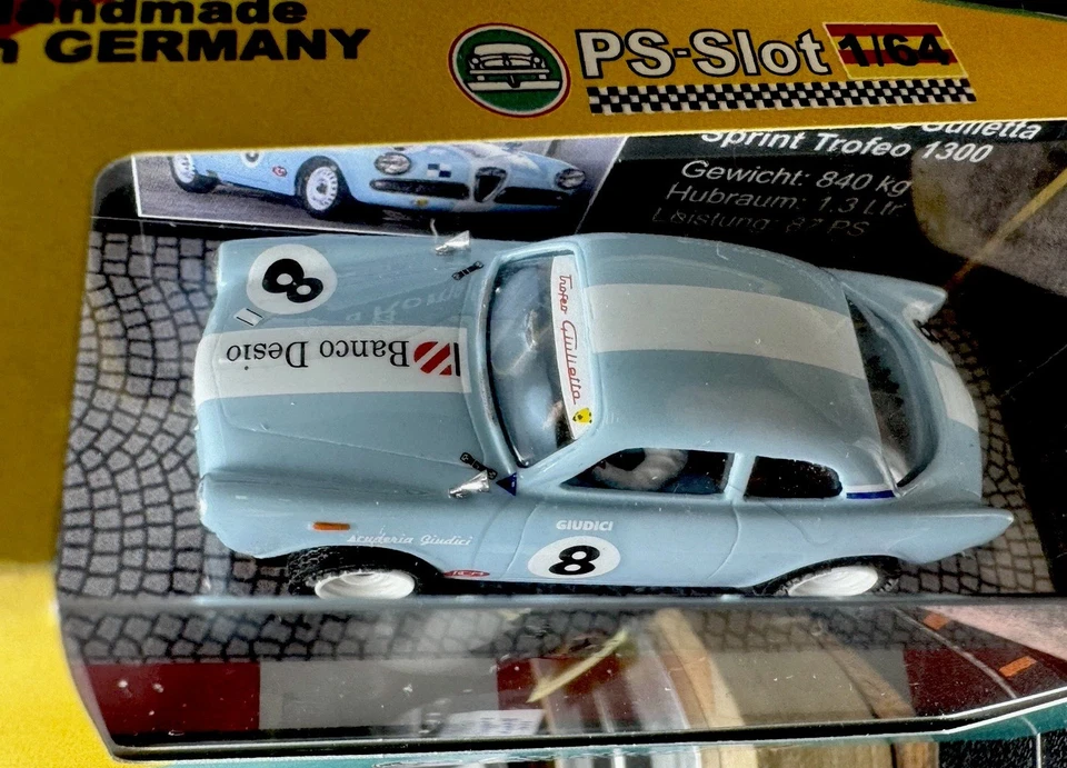 Alfa Romeo Gueiletta Sprint Trofeo, Bauer #9130. Coche Ranura HO, Agotado, 62 de 91 Foto 2 de 4