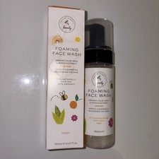 Natural Organic Foaming Face Wash 150ml, NEW