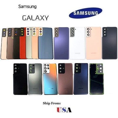 Back Glass for Samsung Galaxy S8 S9 S10 S20 S21 S22 S23 S24 S25 Plus Ultra FE 5G