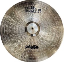 PAISTE Sound Formula 20" Silk Crash Ride Cymbal Discontinued Vintage