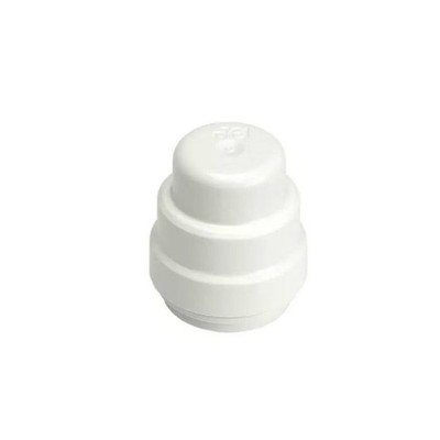 John Guest Kunststoff Endkappe PSE4615W 15mm, weiss, Kunststoff