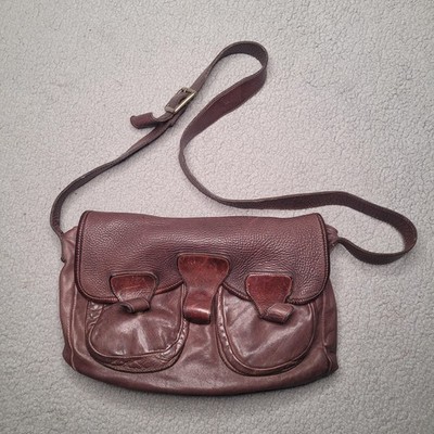Fiorentini + Baker Brown Leather Crossbody Shoulder Bag Purse Satchel Boho