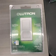 NEW Lutron Lumea ‎LECL-150H-WH Dimmer Switch White LED/CFL/Halogen/Incandescent