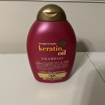 OGX Keratin Oil Shampoo Strength & Length 13 Oz FREE SHIPPING