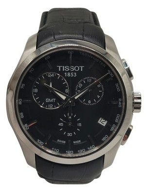 Tissot Couturier Chronograph Herrenuhr Schwarz - Full Set - Top Zustand