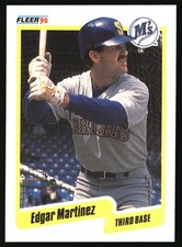 1990 Fleer #520 Edgar Martinez Free Shipping