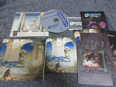 SYMPHONY X / twilight in olympus / JAPAN LTD CD-Schuber, CARD, Sticker