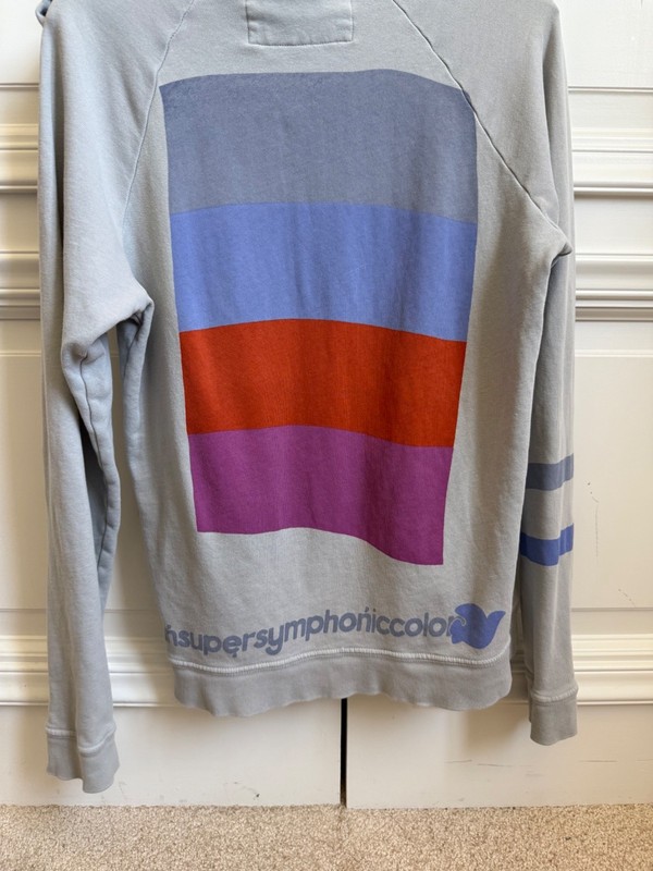 Free City Women's Hoodie "Color and Sound" Size Med Free Ship!