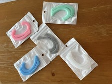 Set of Five Ear Savers for Face Masks MultiColor