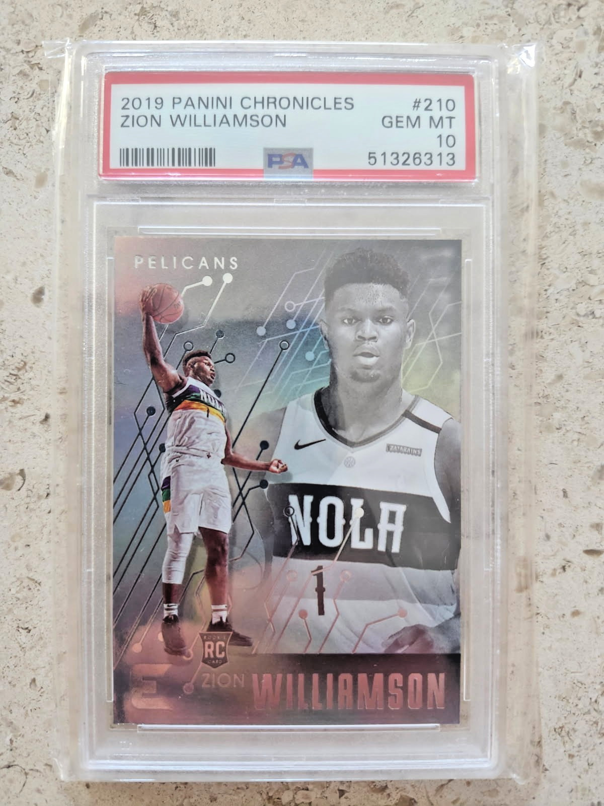 Zion Williamson Rookie Card Auction Tracker