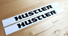 Hustler Zero Turn Mower Tractor Decals Stickers 10 Gloss Black Vinyl Fast Usa