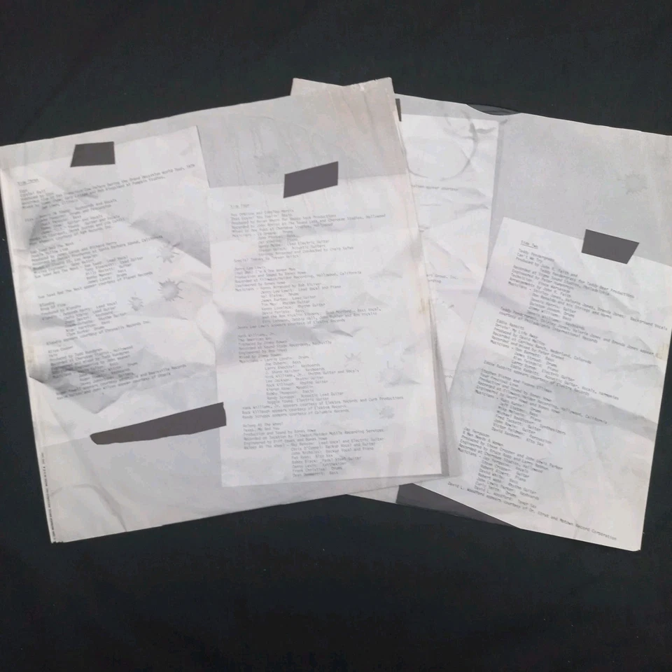 ROADIE- DBL VINYL LP 2HS 3441 US PRESS NEAR MINT VINYL CONDITION - Image 4 of 4