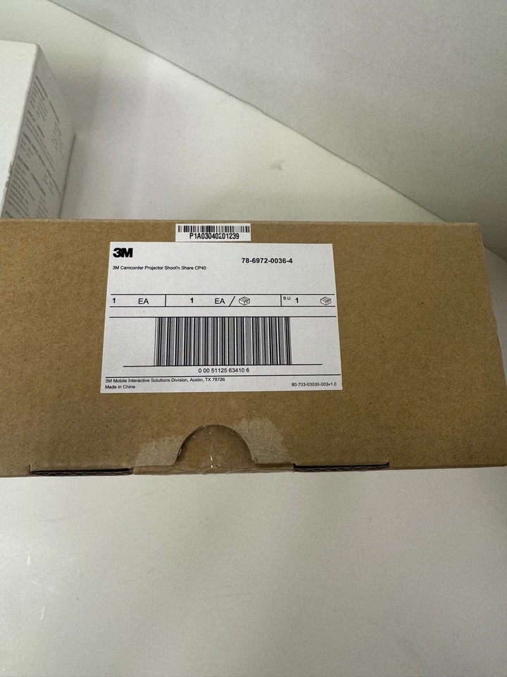 3M Shoot 'N Share Camcorder and Projector Combo with Charger, USB, and AV Input - Image 2 of 4