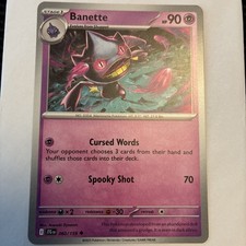 Banette 060/159 Pokémon SV09 Journey Together Regular - Scarlet & Violet