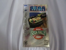 Sega Rally Sega Saturn  CIB Complete W/ Manual Tested Working Condition
