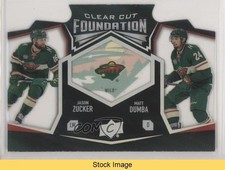 2019 Upper Deck Clear Cut Foundation Jason Zucker Victor Rask #CCF-14 READ 0d2y