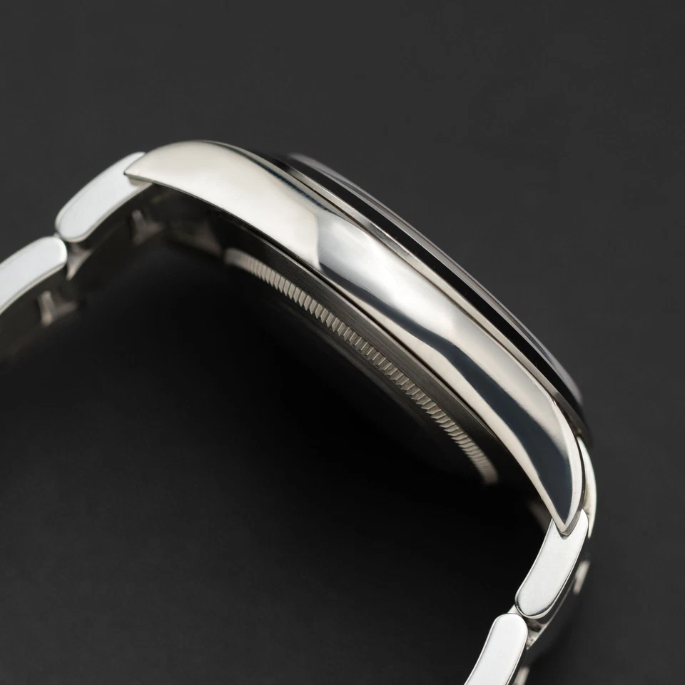 Rolex Explorer 214270 39Mm Edelstahl Oyster Uhr Schwarzes Zifferblatt - Bild 4 von 4