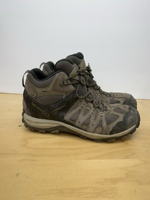 MERRELL J135467 ACCENTOR 3 MID WATERPROOF HIKING SHOE BOULDER BOOT Men s Size 11