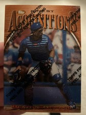 1997 Topps Finest “Acquisitions” Benito Santiago #247 Toronto Blue Jays 