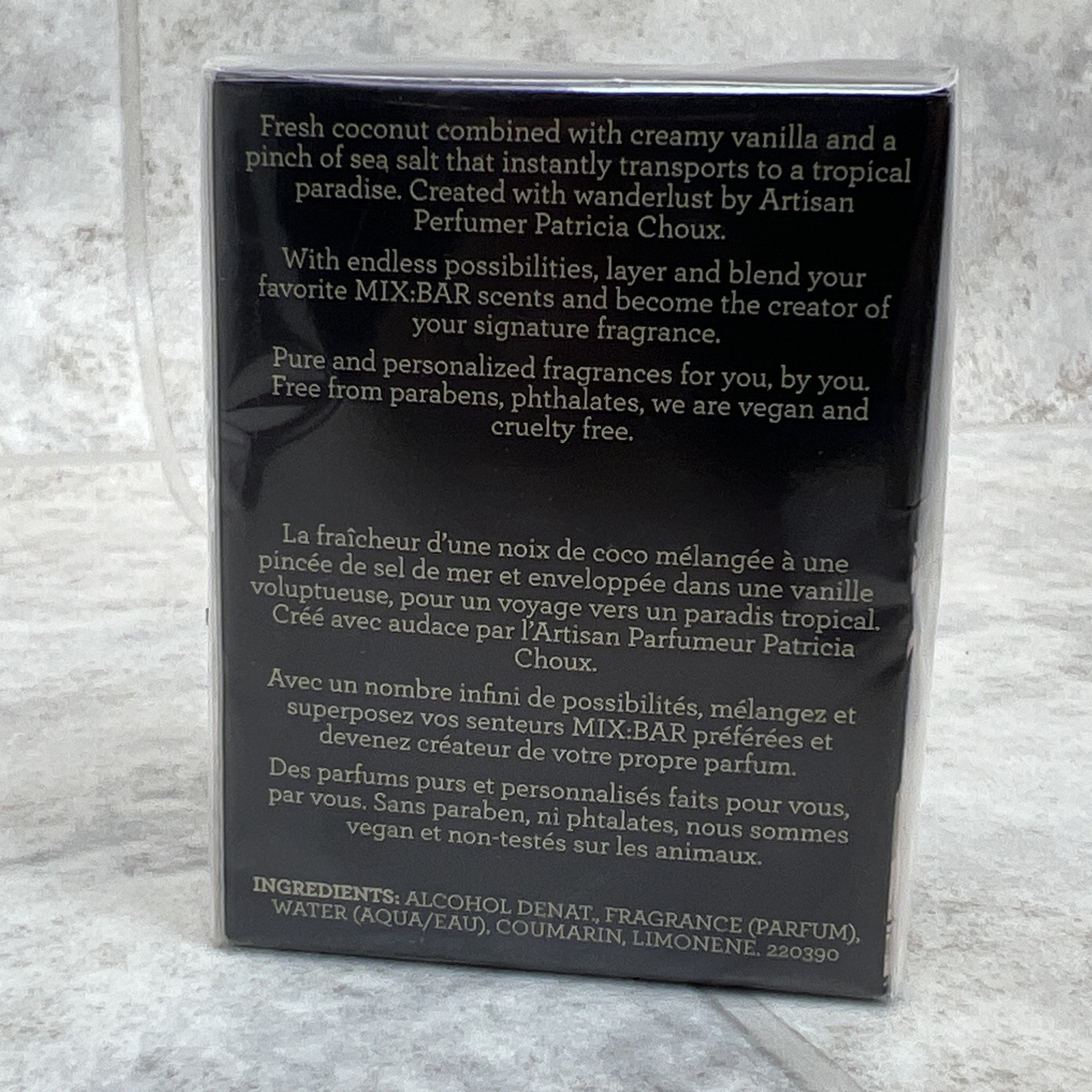 MIXBAR Perfume - Coconut Palm Fragrance - Eau de Parfum Spray 1.7oz - New!