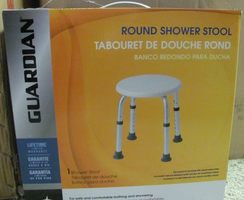 Guardian Medline Light Weight Round Shower Stool (New) | eBay