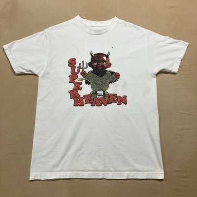 Distressed Faded Y2K Super Heaven Rock Grunge Shoegaze Band Tee