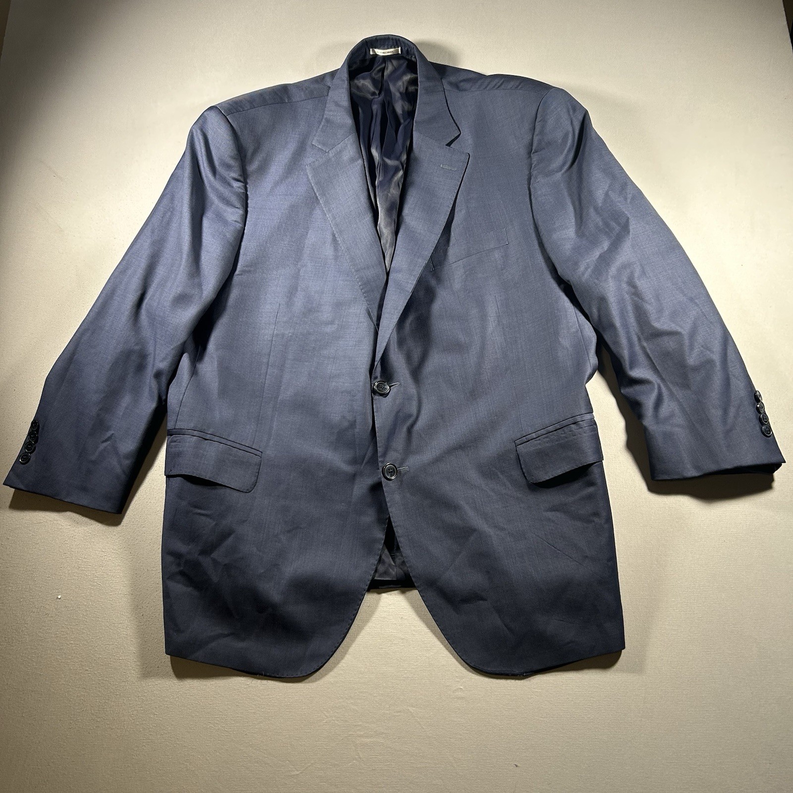 Peter Millar Mens 50R Blue Wool Blazer Sport Coat 2 Button Canada