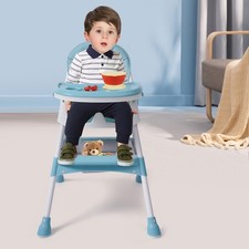 2-in-1 Hochstuhl für Babys und Kleinkinder mit Fußstütze, Baby Hochstuhl