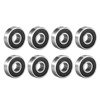 uxcell 608-2RS Deep Groove Ball Bearing 8mm x 22mm x 7mm Double 8mmx22mmx7mm